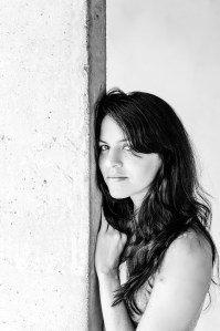 Retrato em preto e branco