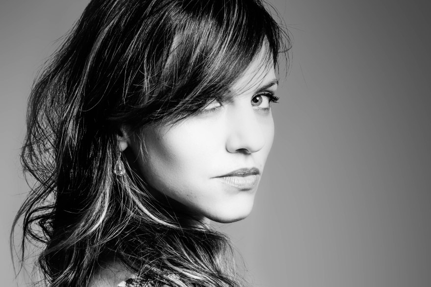 Retrato em preto e branco